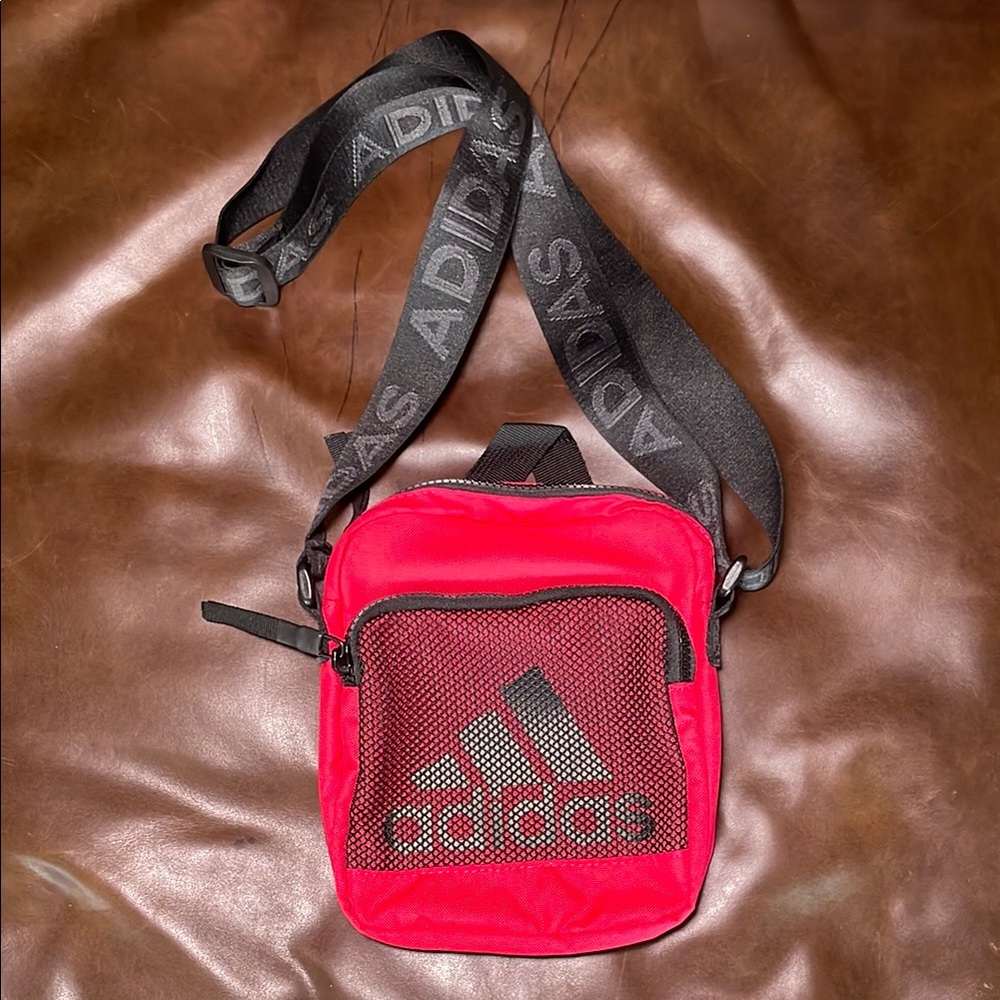 Adidas Red Crossbody Bag for Men